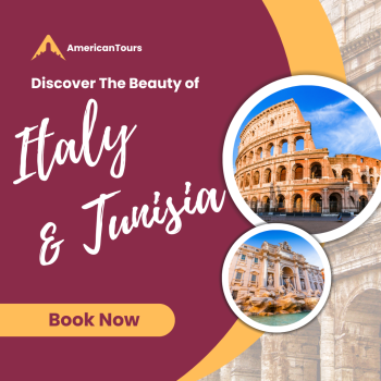 your trip from new york to italy & tunisia